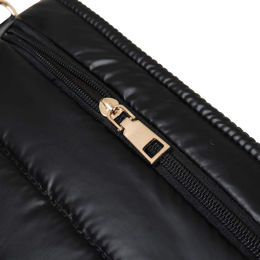 Solid Puffer Crossbody Bag - Madeline Love - Flyclothing LLC