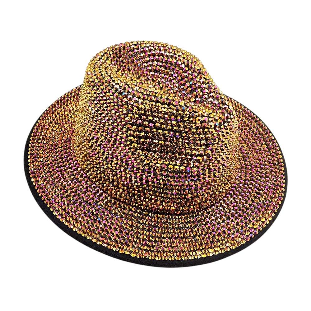 Bling Studded Panama Hat - Madeline Love - Flyclothing LLC