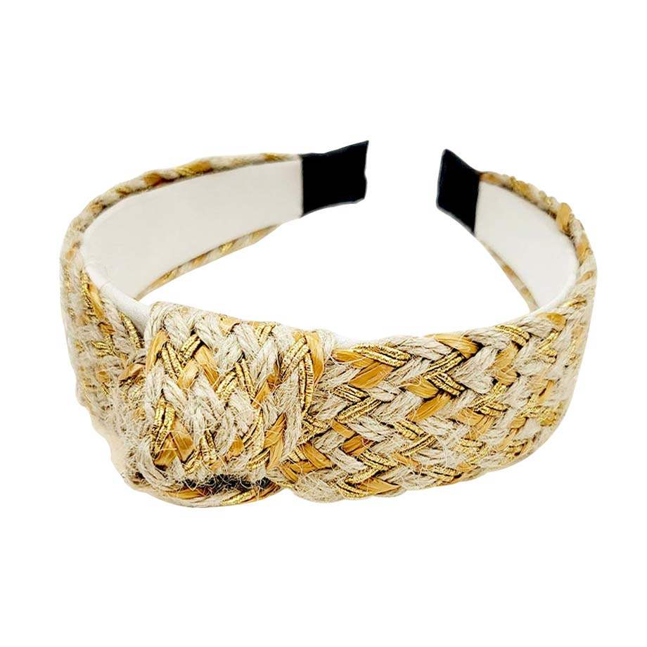 Braided Burnout Knot Headband - Madeline Love - Flyclothing LLC