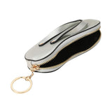 Faux Leather Flip-flop Mini Wristlet Bag Charm Coin Purse - Madeline Love - Flyclothing LLC