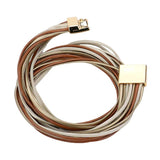 Faux Leather Wrap Bracelet - Madeline Love - Flyclothing LLC