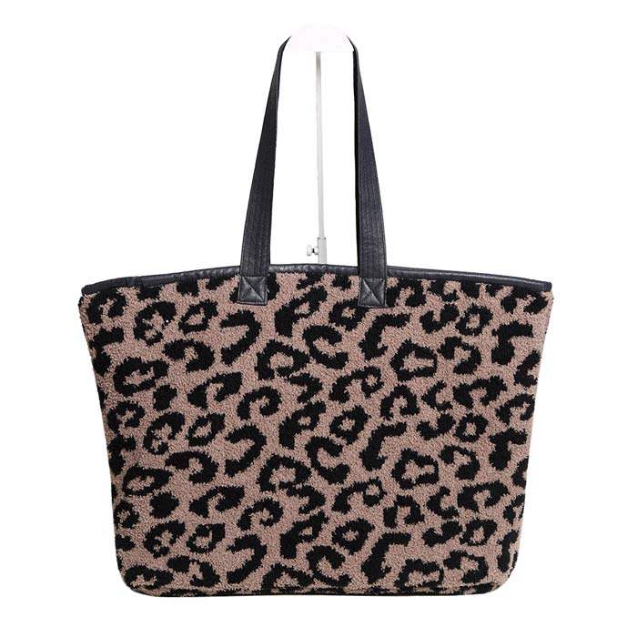 Leopard Tote Bag - Madeline Love - Flyclothing LLC