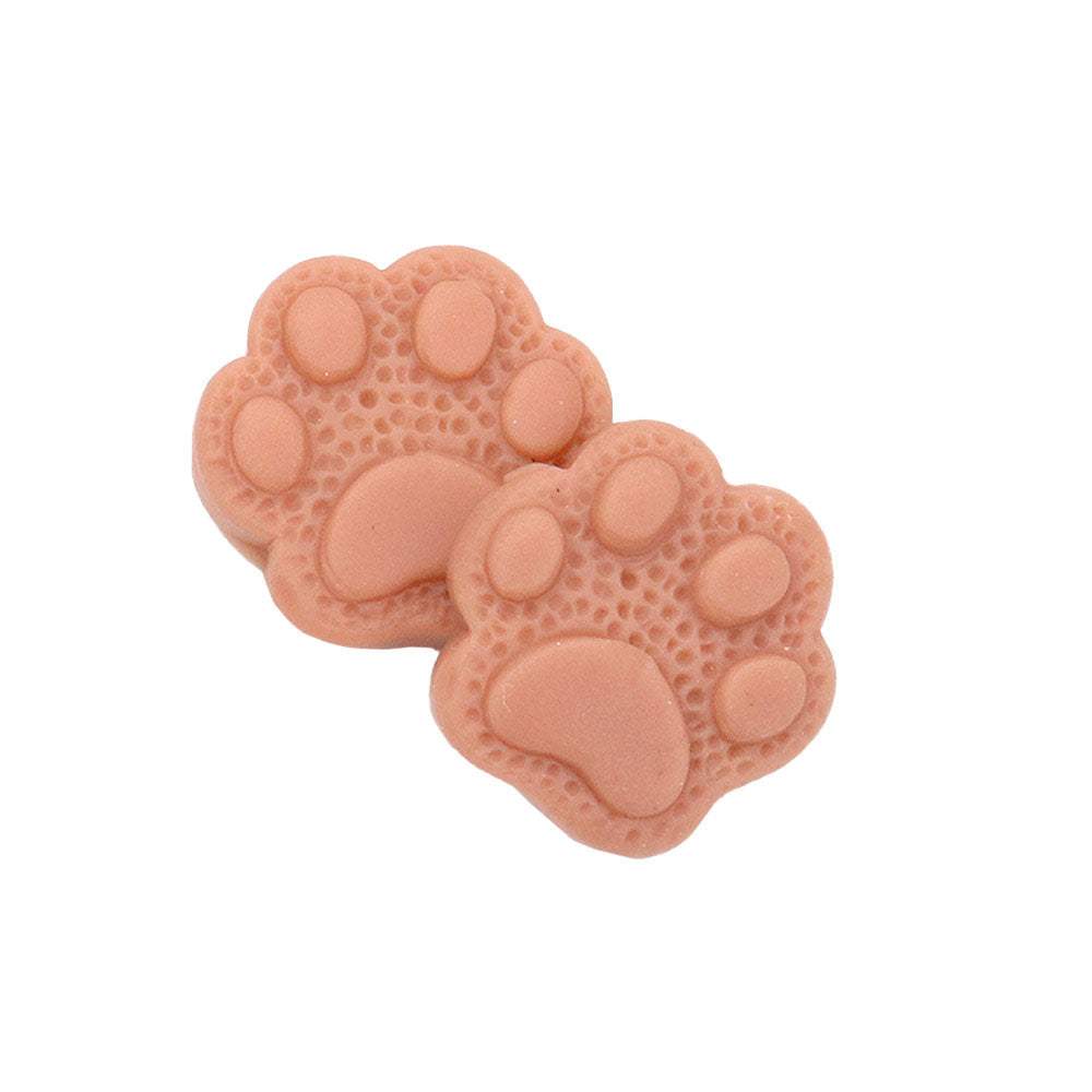 Paw Polymer Clay Stud Earrings - Madeline Love - Flyclothing LLC