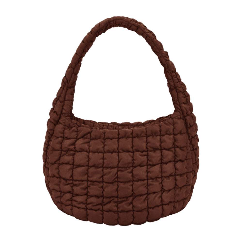 Quilted Puffer Shoulder Crossbody Bag - Madeline Love - Flyclothing LLC