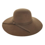 Ribbon Band Pointed Solid Panama Hat - Madeline Love - Flyclothing LLC