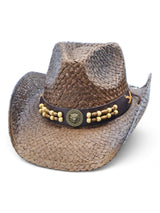 GoldCoast Brown Wood Hat