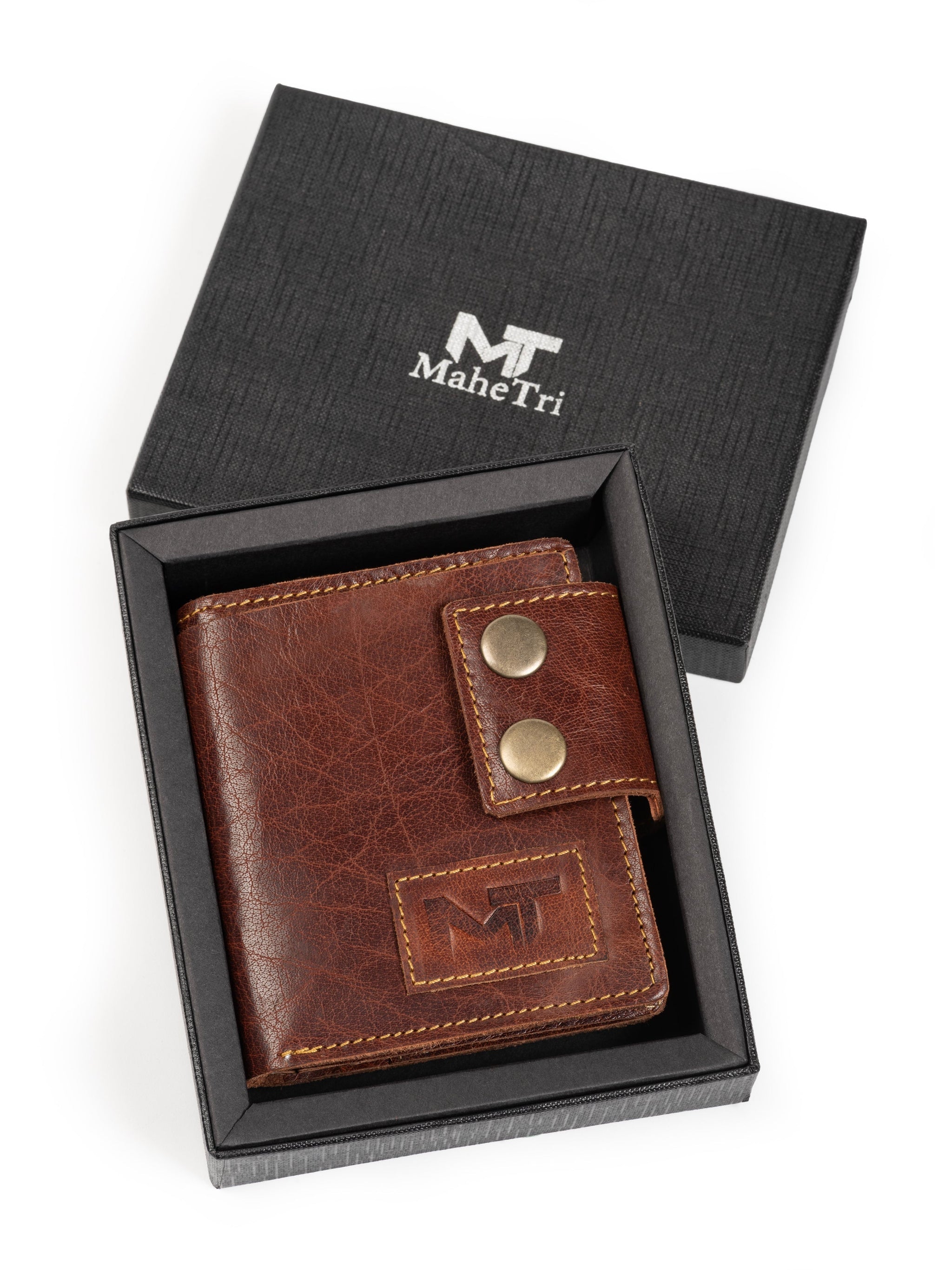 Swift Hold Wallet - Brown - Classy Leather Bags - Flyclothing LLC