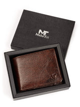 Brown Sleek-Fit Wallet - Classy Leather Bags - Flyclothing LLC