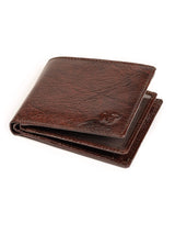 Brown Sleek-Fit Wallet - Classy Leather Bags - Flyclothing LLC