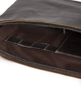 Brown Laptop Sleeve - Classy Leather Bags - Flyclothing LLC