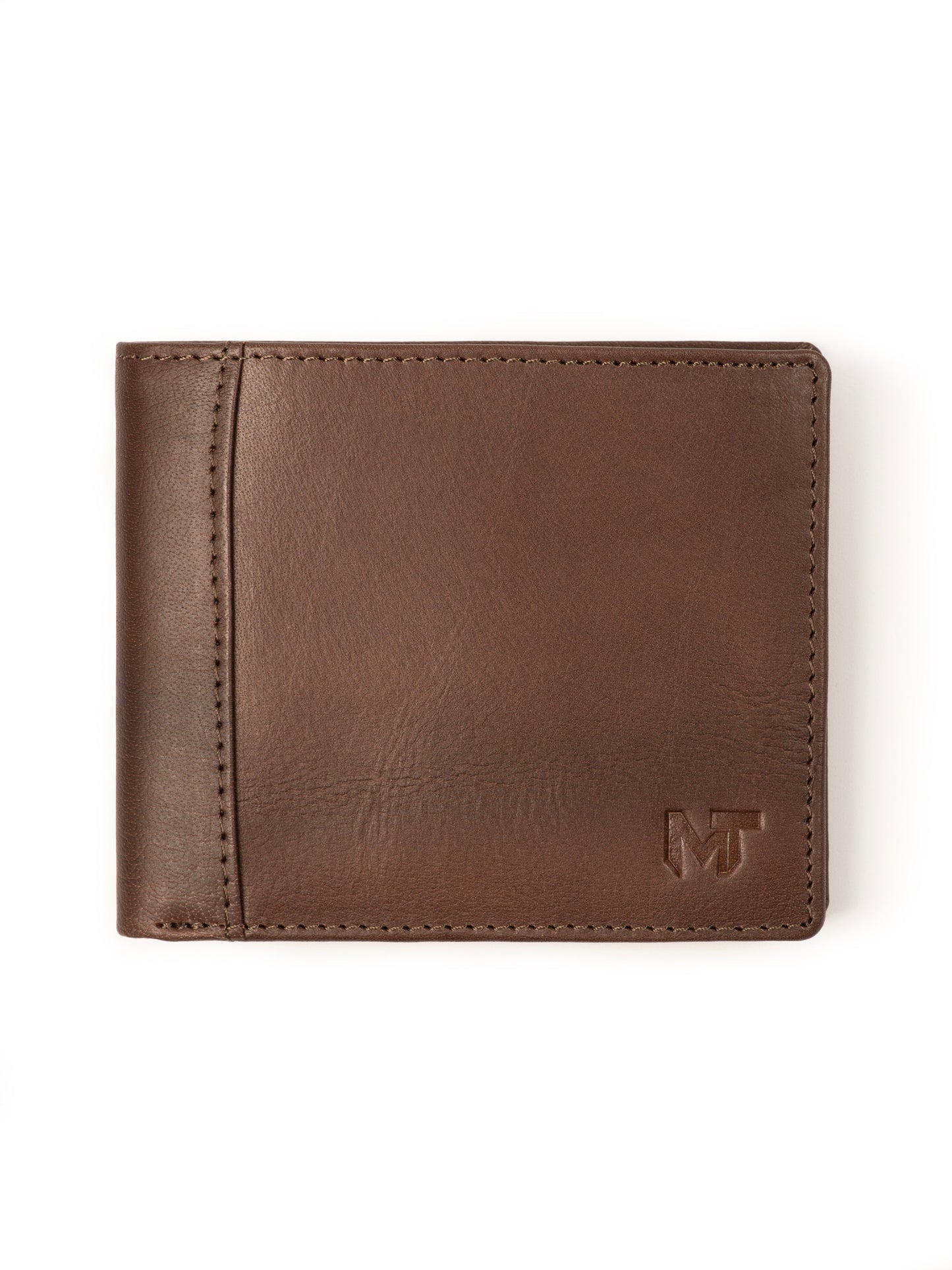 Wealth Ward Brown Bi-folded Wallet - Classy Leather Bags - Flyclothing LLC