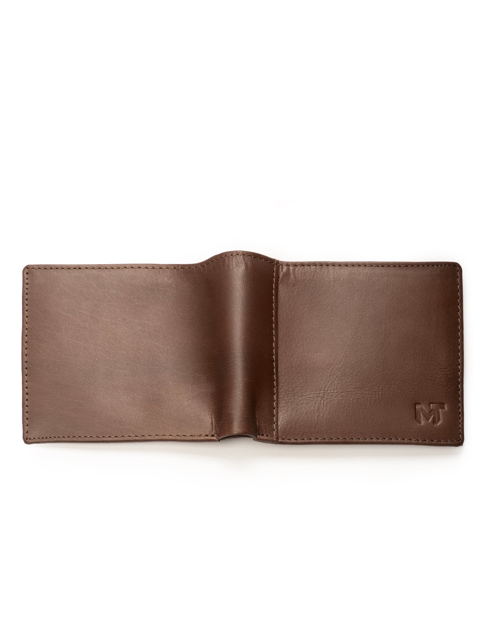 Wealth Ward Brown Bi-folded Wallet - Classy Leather Bags - Flyclothing LLC