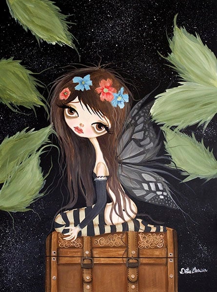 Black Market Art Company Brucie the Fairy Print
