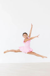 Bubblegum Pink S/S Twirl Leotard - Mila & Rose ® - Flyclothing LLC