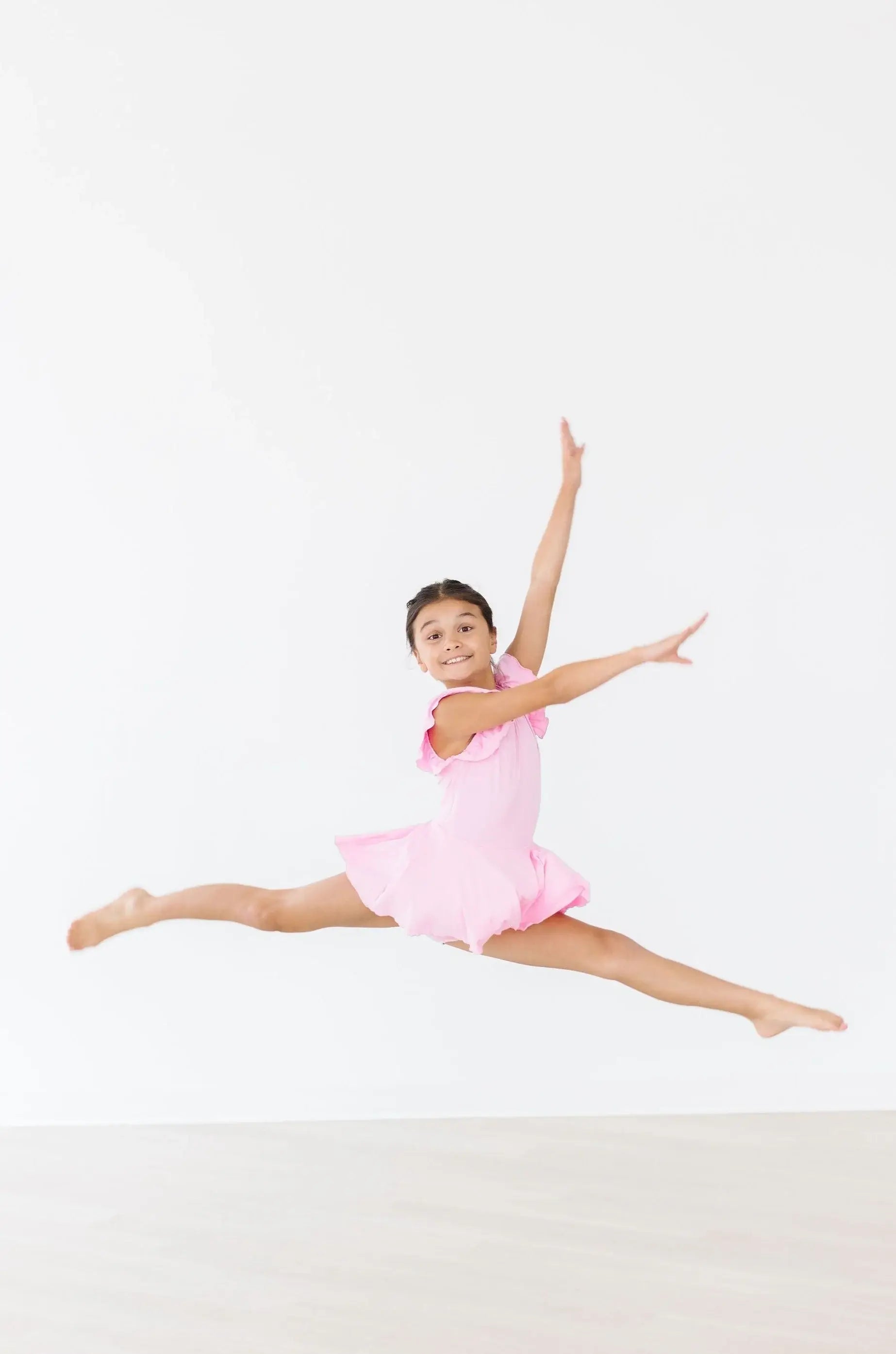 Bubblegum Pink S/S Twirl Leotard - Mila & Rose ® - Flyclothing LLC