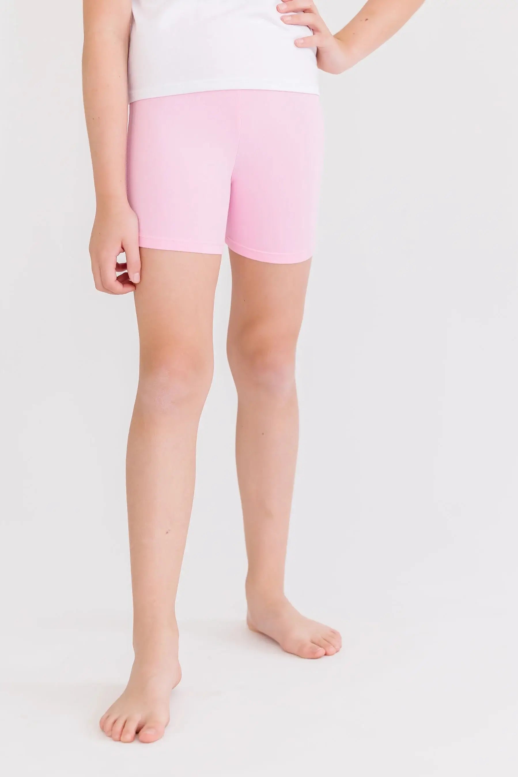 Bubblegum Pink Twirl Shorts - Mila & Rose ® - Flyclothing LLC