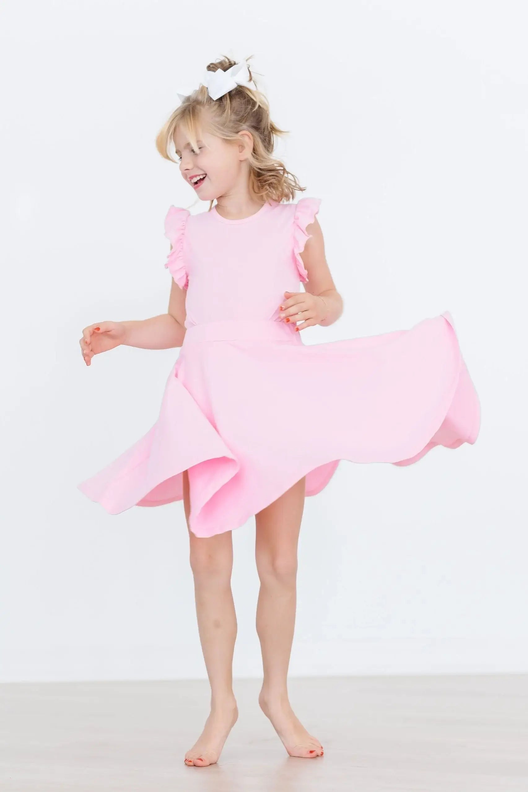 Bubblegum Pink Twirl Skort - Mila & Rose ® - Flyclothing LLC