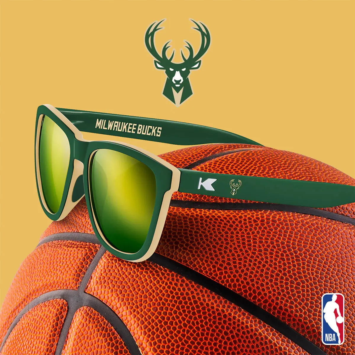 Milwaukee Bucks - Knockaround - Flyclothing LLC