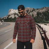 Grey Ghost Men's Plaid Flannel Shirt - Whet Blu NYC - Flyclothing LLC