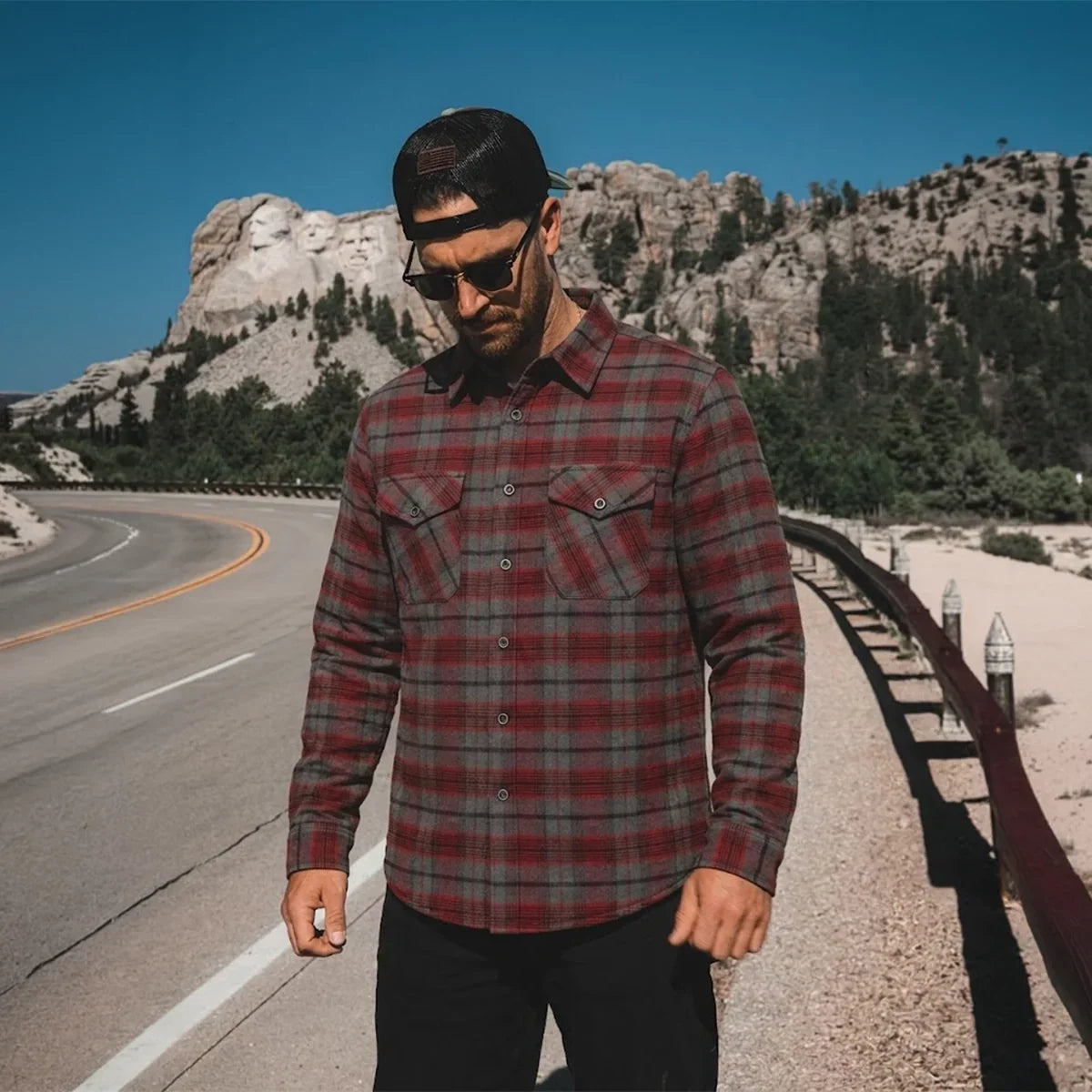 Grey Ghost Men's Plaid Flannel Shirt - Whet Blu NYC - Flyclothing LLC