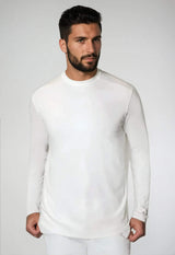 Buki Cinqo Long Sleeve Tech Tee - White - Buki - Flyclothing LLC