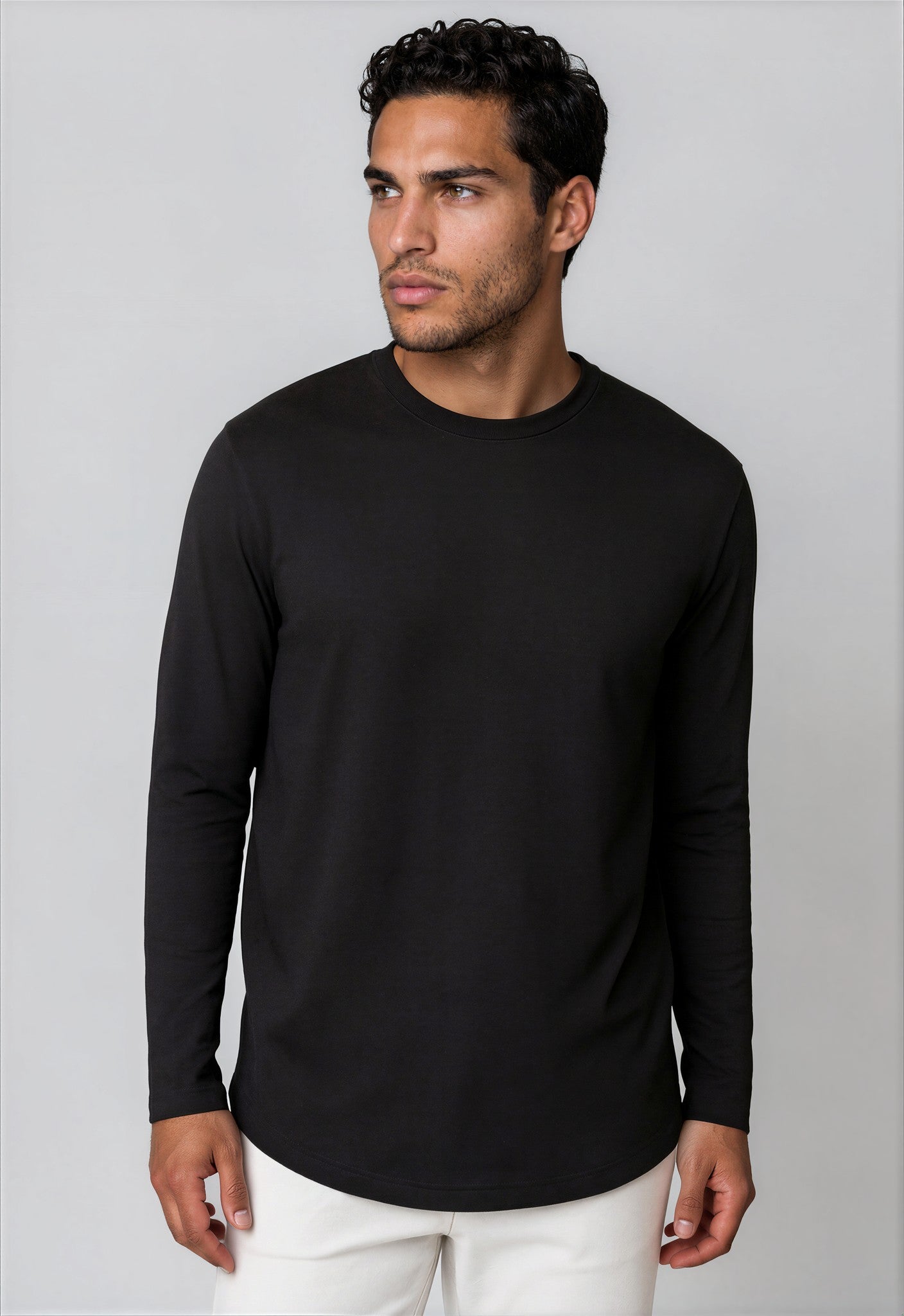 Buki Cinqo Long Sleeve Tech Tee - Black - Buki - Flyclothing LLC