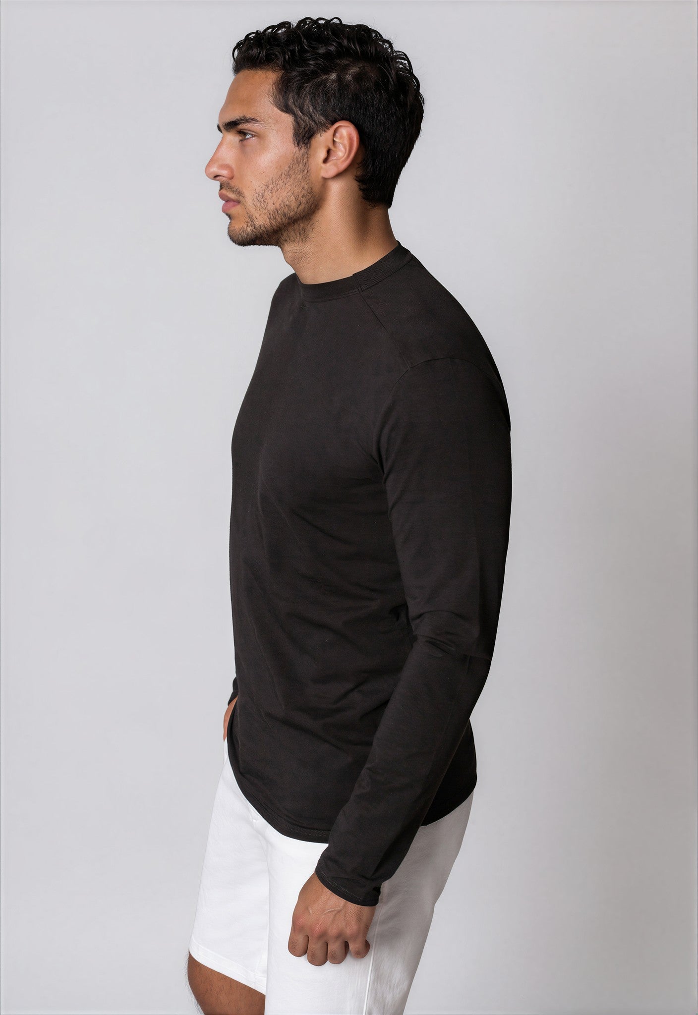 Buki Cinqo Long Sleeve Tech Tee - Black - Buki - Flyclothing LLC