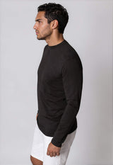 Buki Cinqo Long Sleeve Tech Tee - Black - Buki - Flyclothing LLC