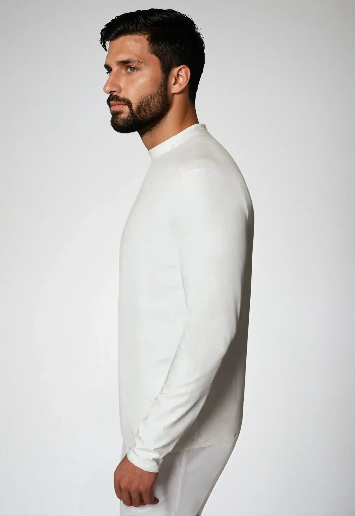 Buki Cinqo Long Sleeve Tech Tee - White - Buki - Flyclothing LLC