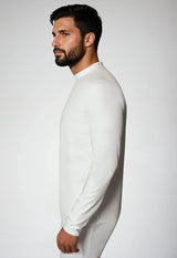 Buki Cinqo Long Sleeve Tech Tee - White - Buki - Flyclothing LLC