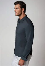 Buki Cinqo 'Single Shot' Long Sleeve Shirt - Blue Night - Buki - Flyclothing LLC