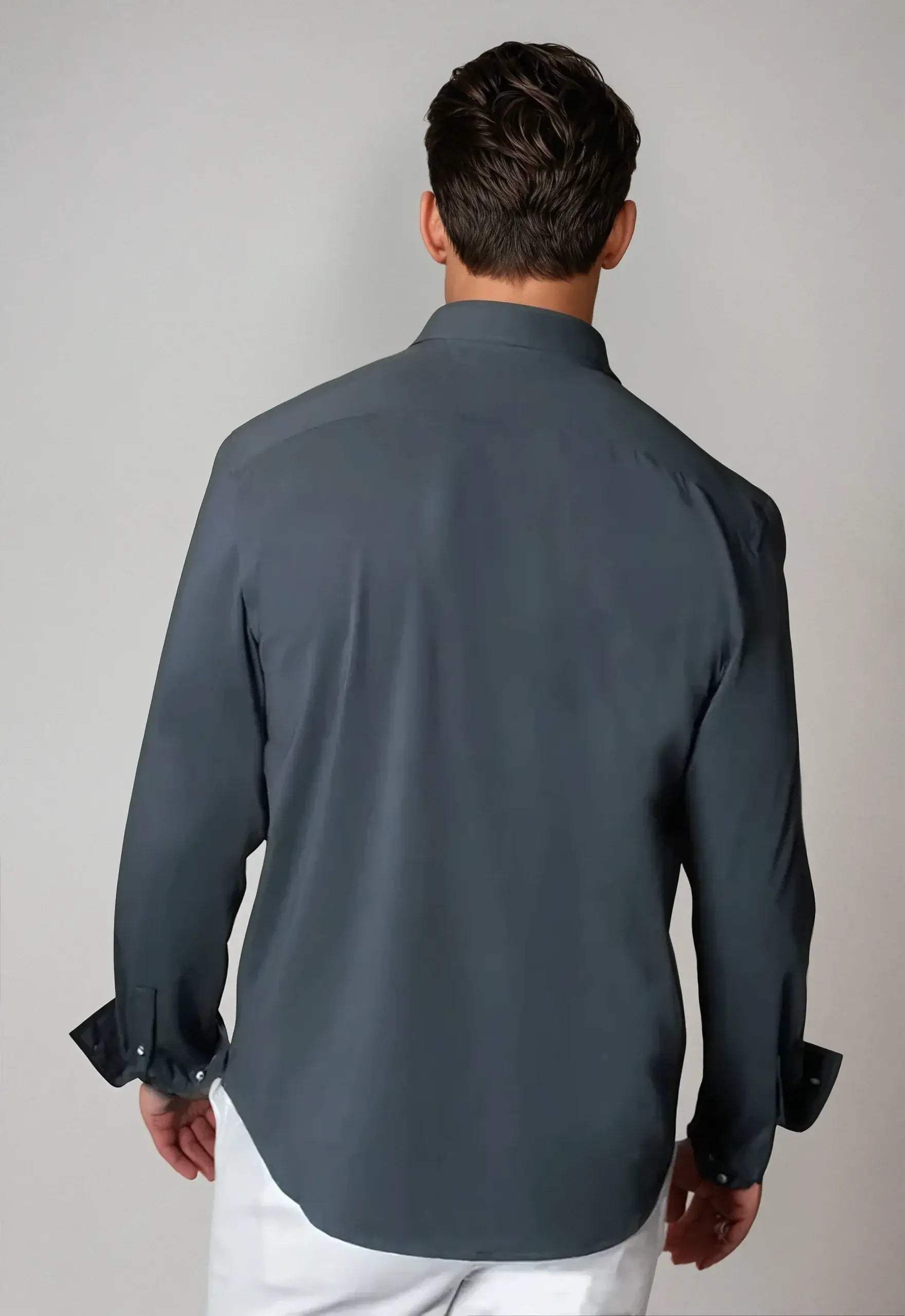 Buki Cinqo 'Single Shot' Long Sleeve Shirt - Blue Night - Buki - Flyclothing LLC