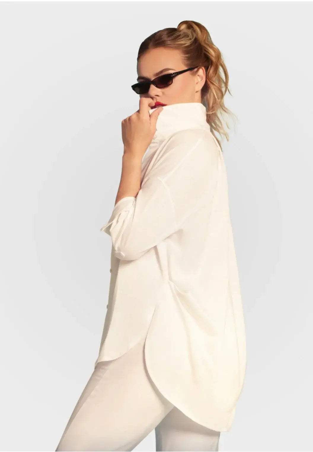 Buki Cinqo Single Shot Shirt - White - Buki - Flyclothing LLC