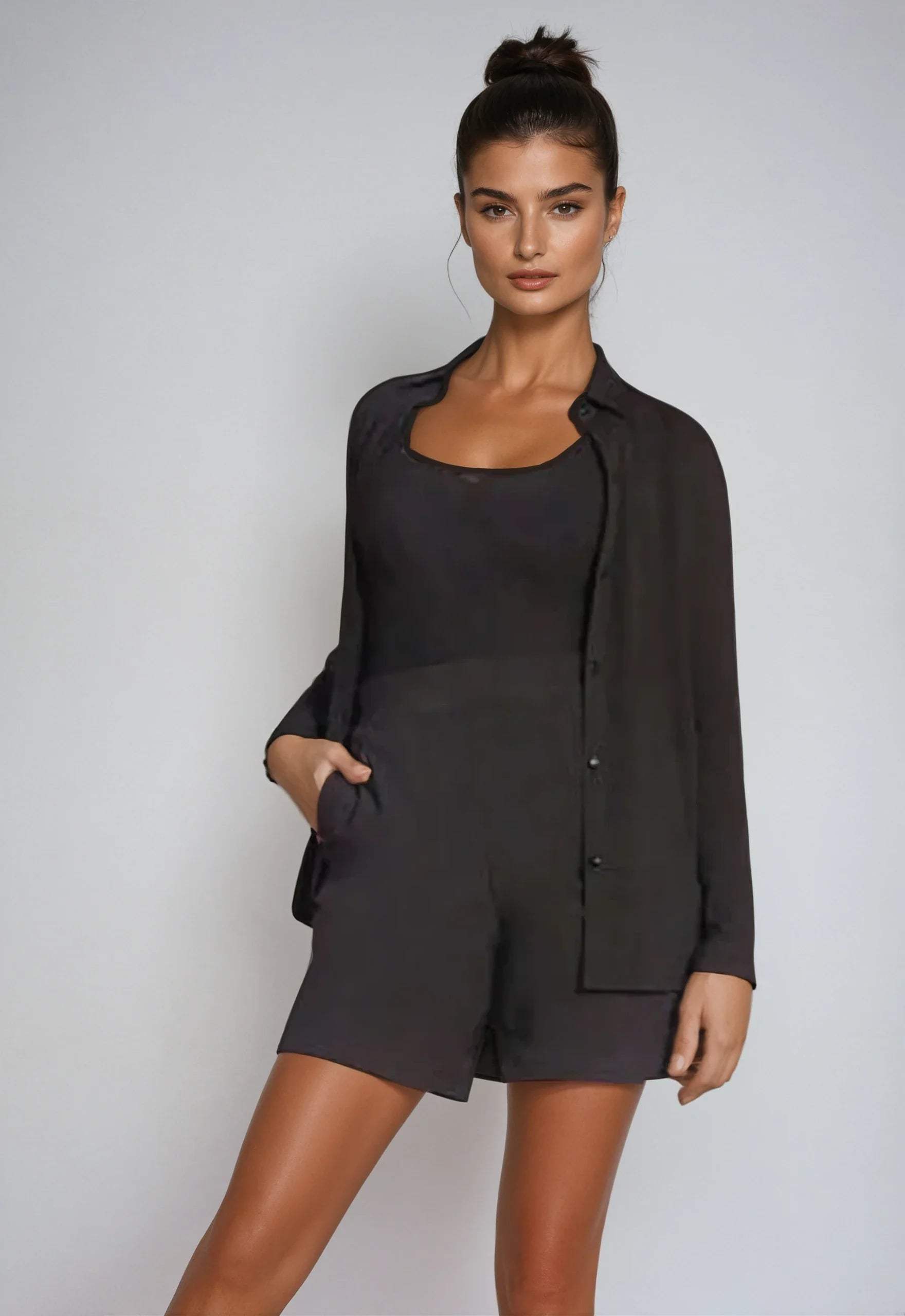 Cinqo 'Single Shot' Shirt - Black - Buki - Flyclothing LLC
