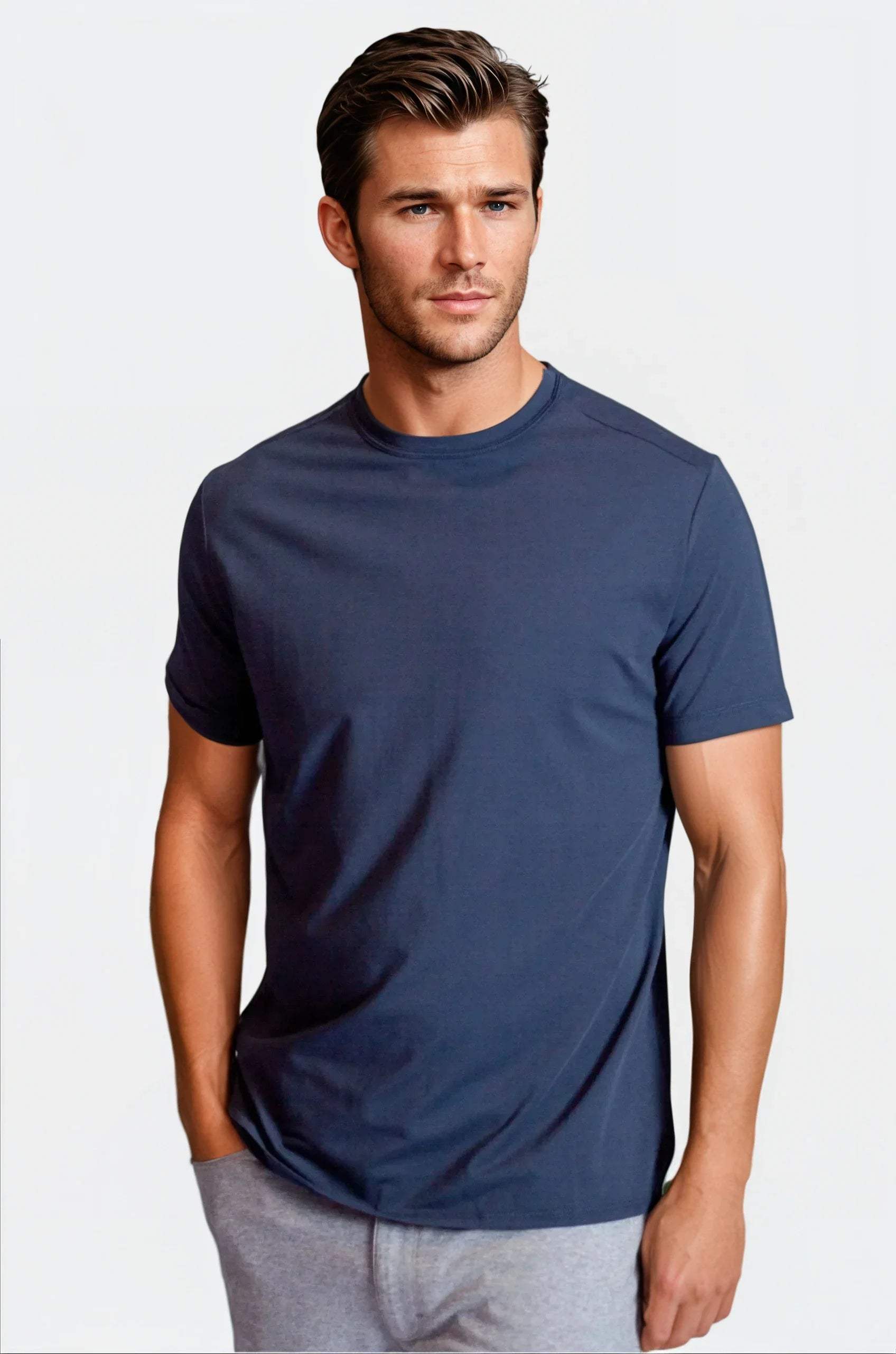 Buki Cinqo Tech Tee 2-Pack - Blue Night/Black - Buki - Flyclothing LLC