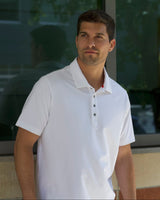 Buki Cinqo Polo - White - Buki - Flyclothing LLC