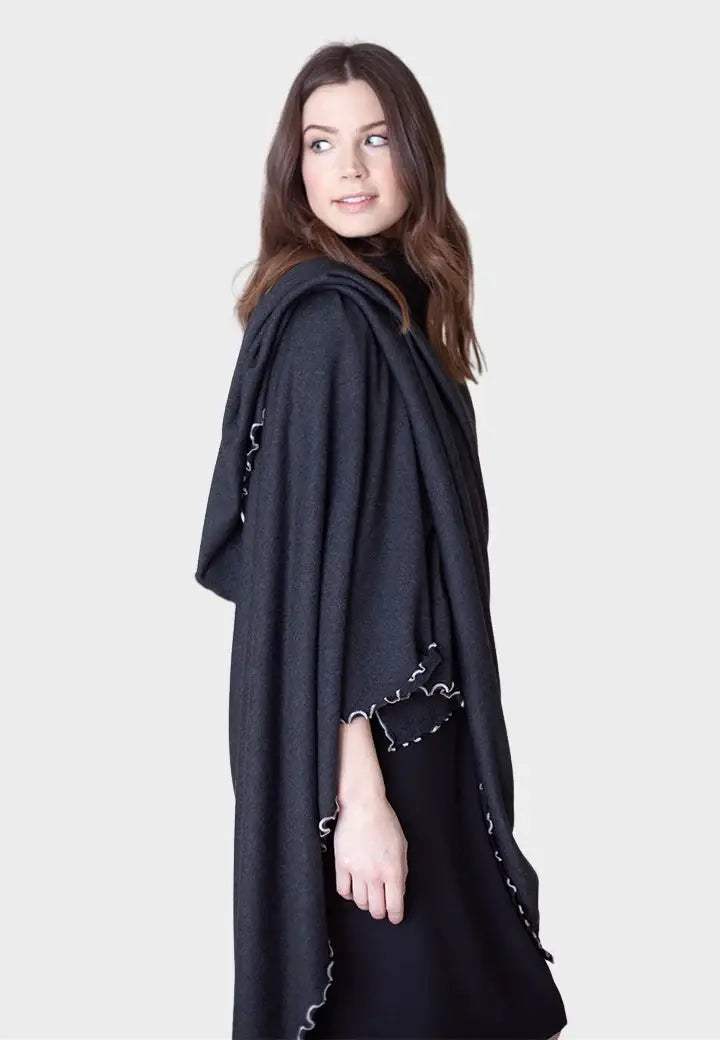 Buki Travel Wrap - Charcoal Grey - Buki - Flyclothing LLC