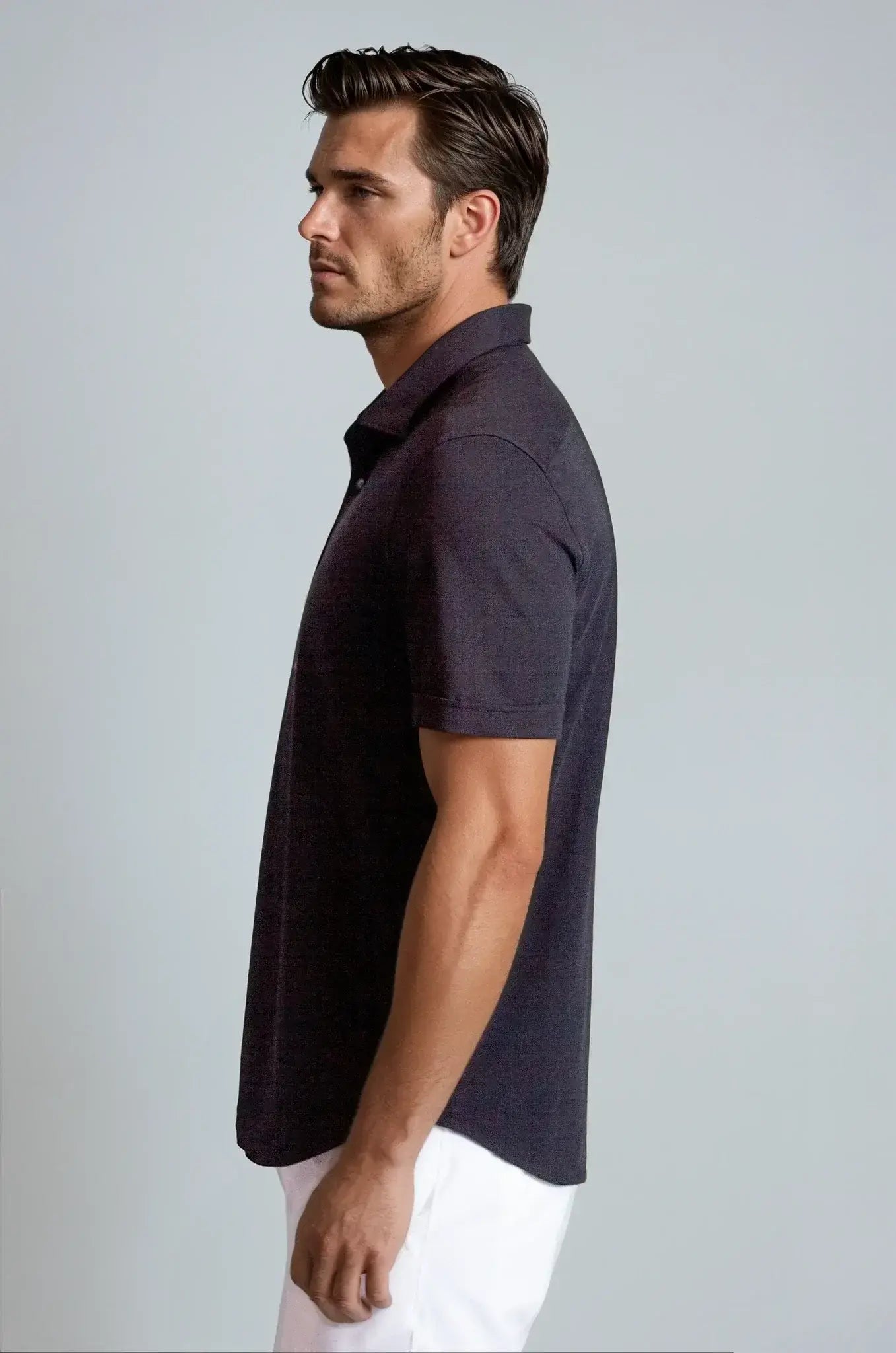 Buki Cinqo Single Shot Short Sleeve Shirt - Black - Buki - Flyclothing LLC