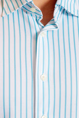 Corsica Stripe Long Sleeve Tech Shirt - Buki - Flyclothing LLC