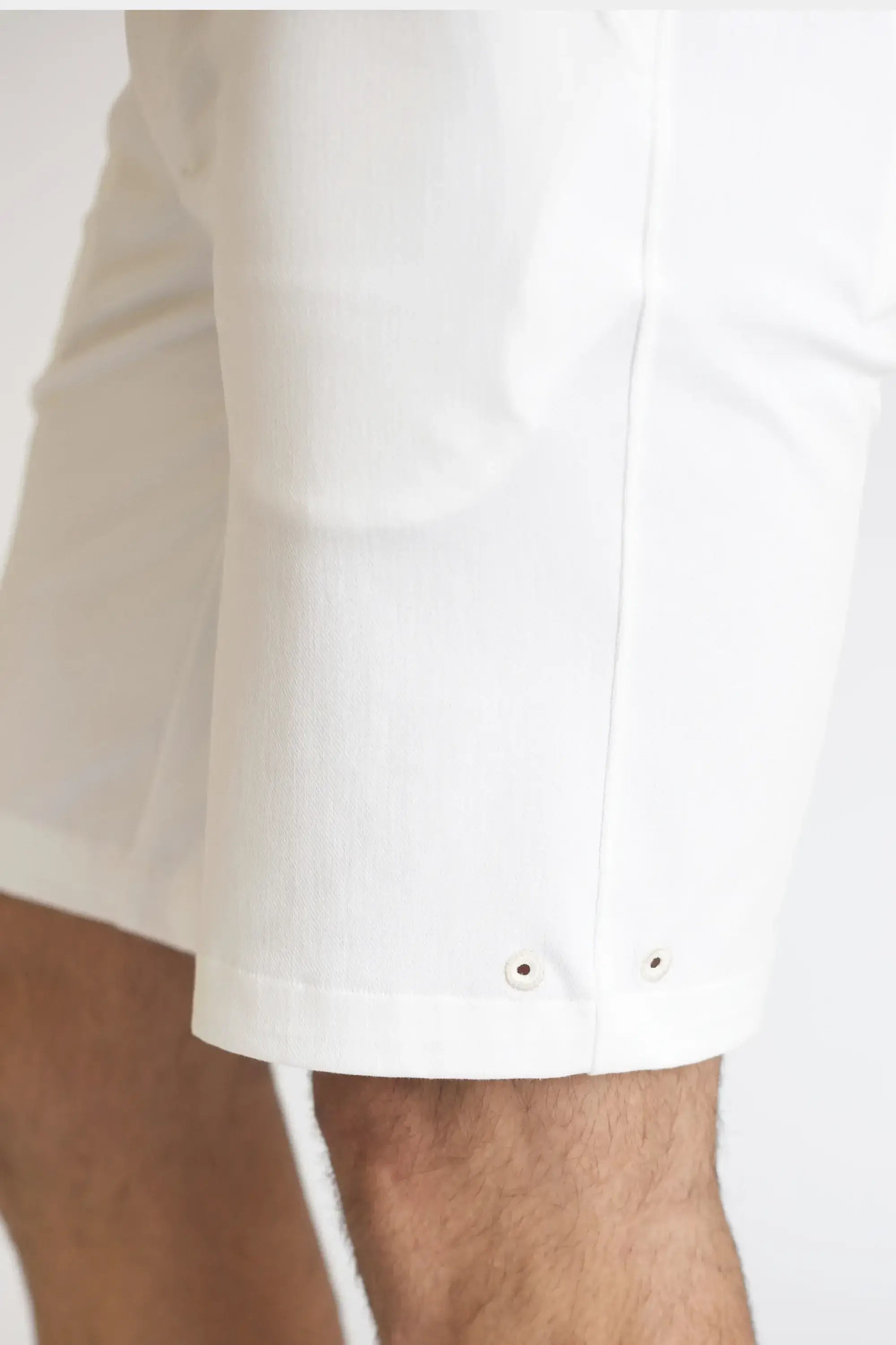 Stretch Eagle Shorts - White - Buki - Flyclothing LLC