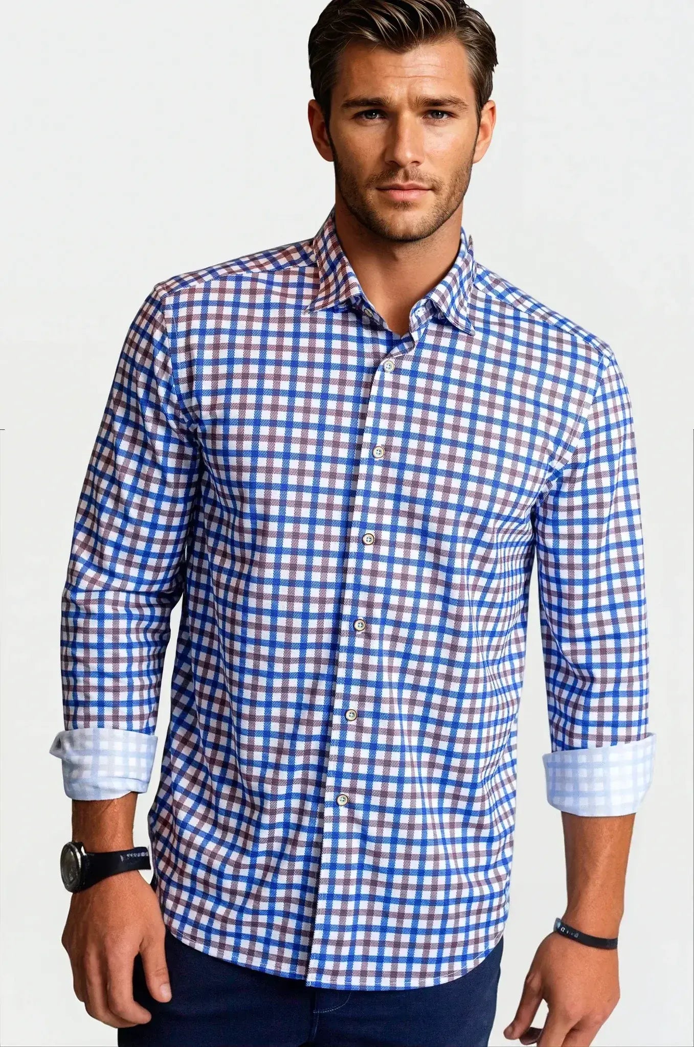 Check Mate Long Sleeve Tech Shirt - Buki - Flyclothing LLC