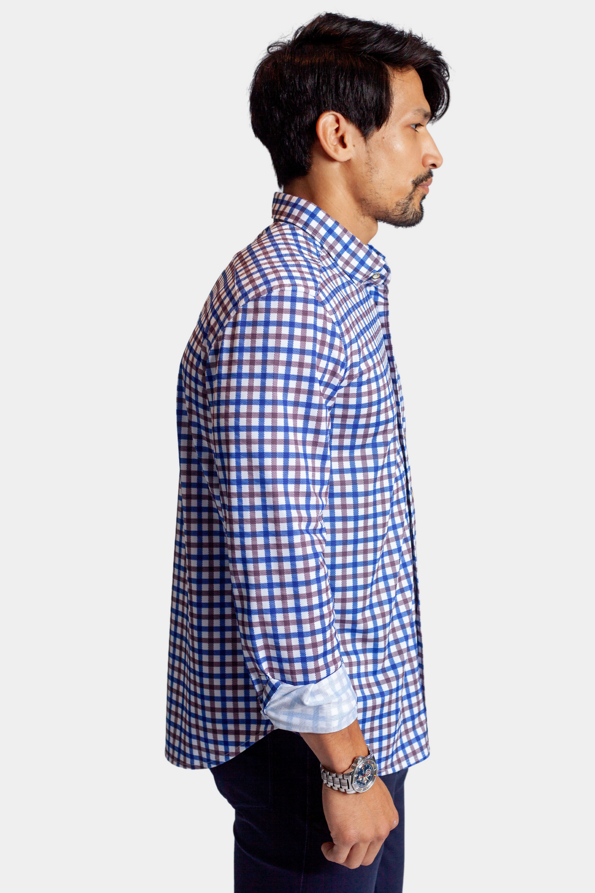 Check Mate Long Sleeve Tech Shirt - Buki - Flyclothing LLC
