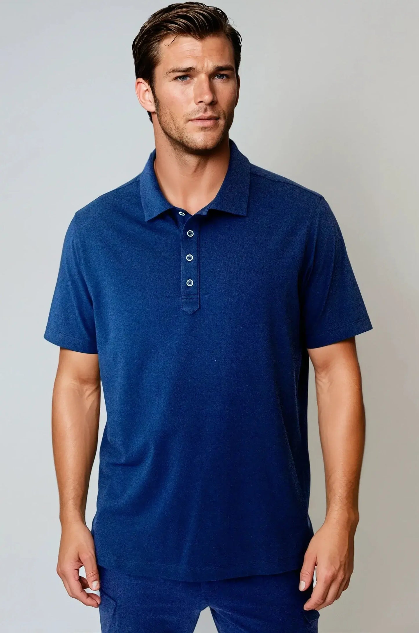 Buki Cinqo Polo 4-Pack - Navy/White/Julep/Blue - Buki - Flyclothing LLC