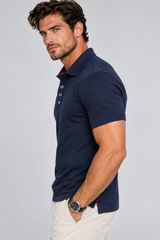 Buki Cinqo Polo - Navy - Buki - Flyclothing LLC