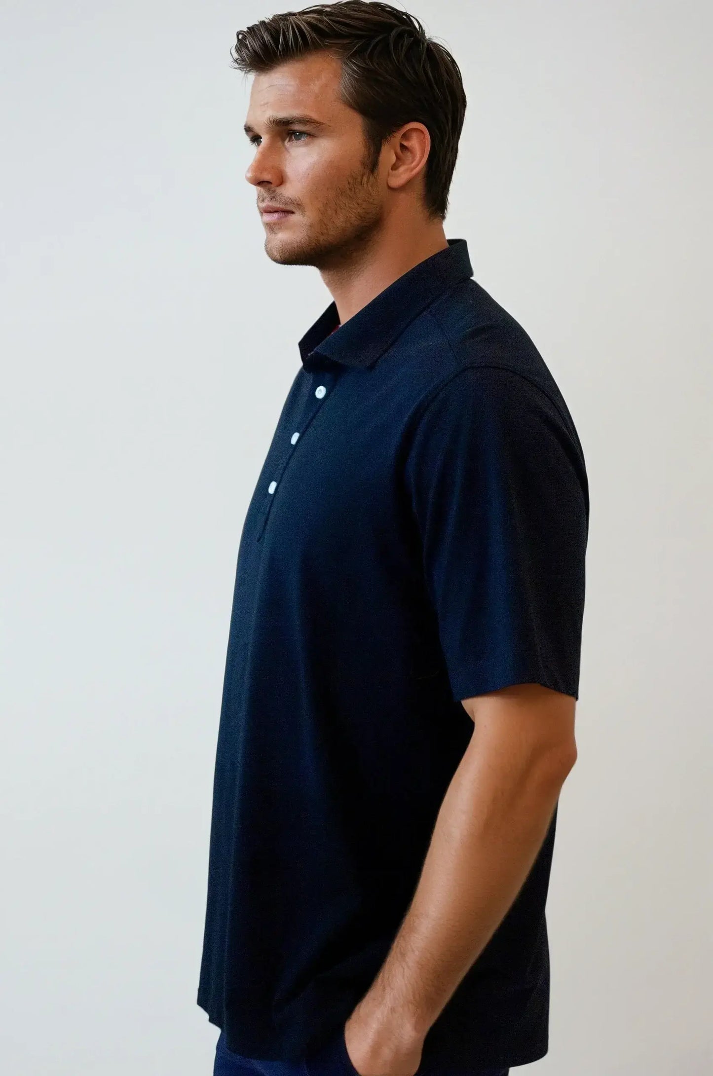 Buki Cinqo Polo - Black - Buki - Flyclothing LLC
