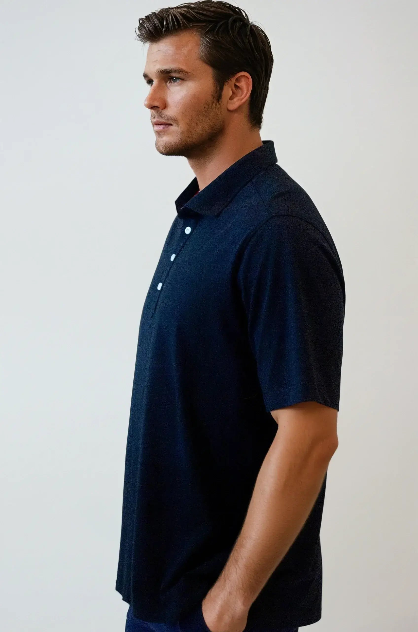 Buki Cinqo Polo - Black - Buki - Flyclothing LLC