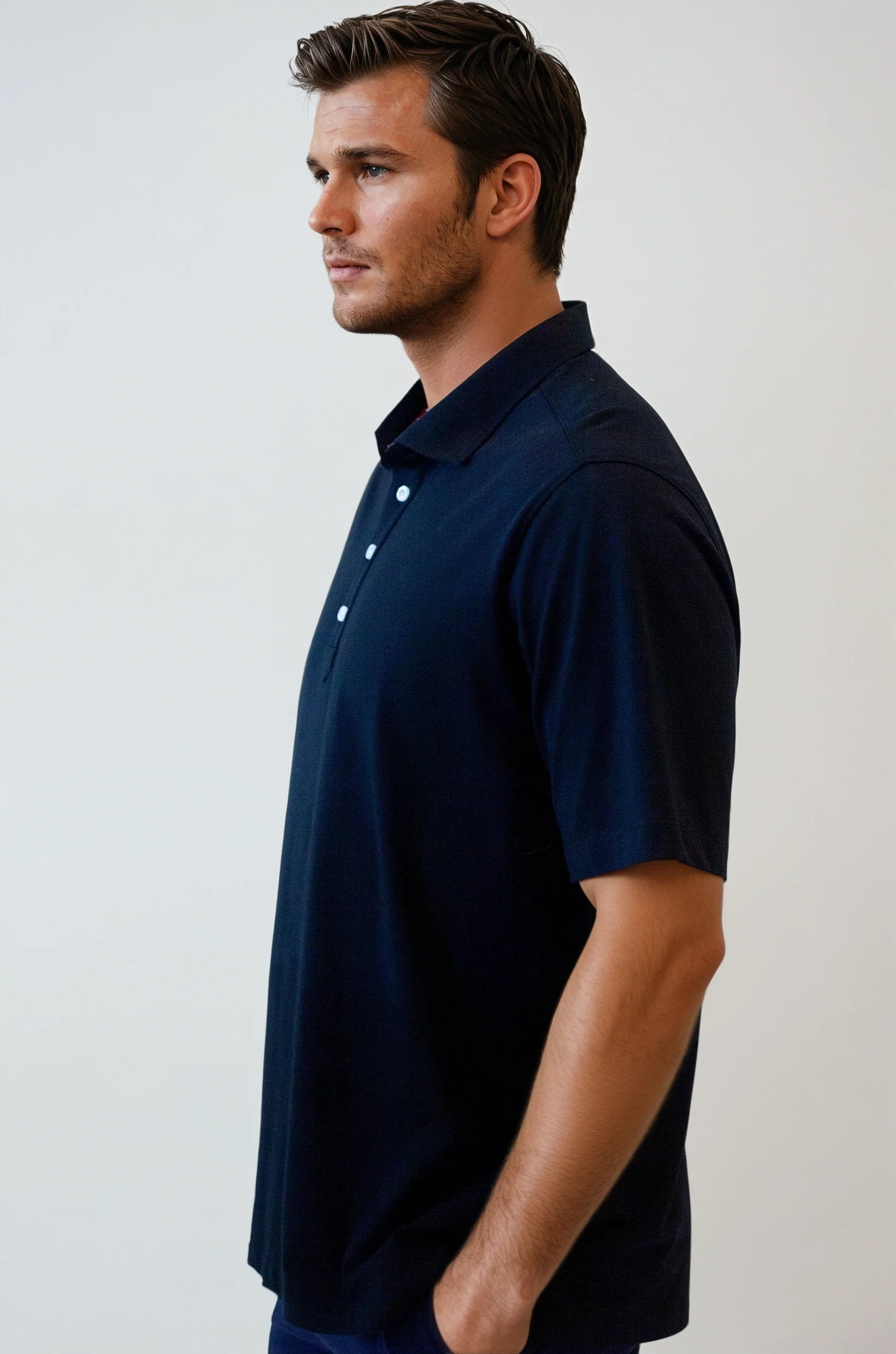 Buki Cinqo Polo - Black - Buki - Flyclothing LLC
