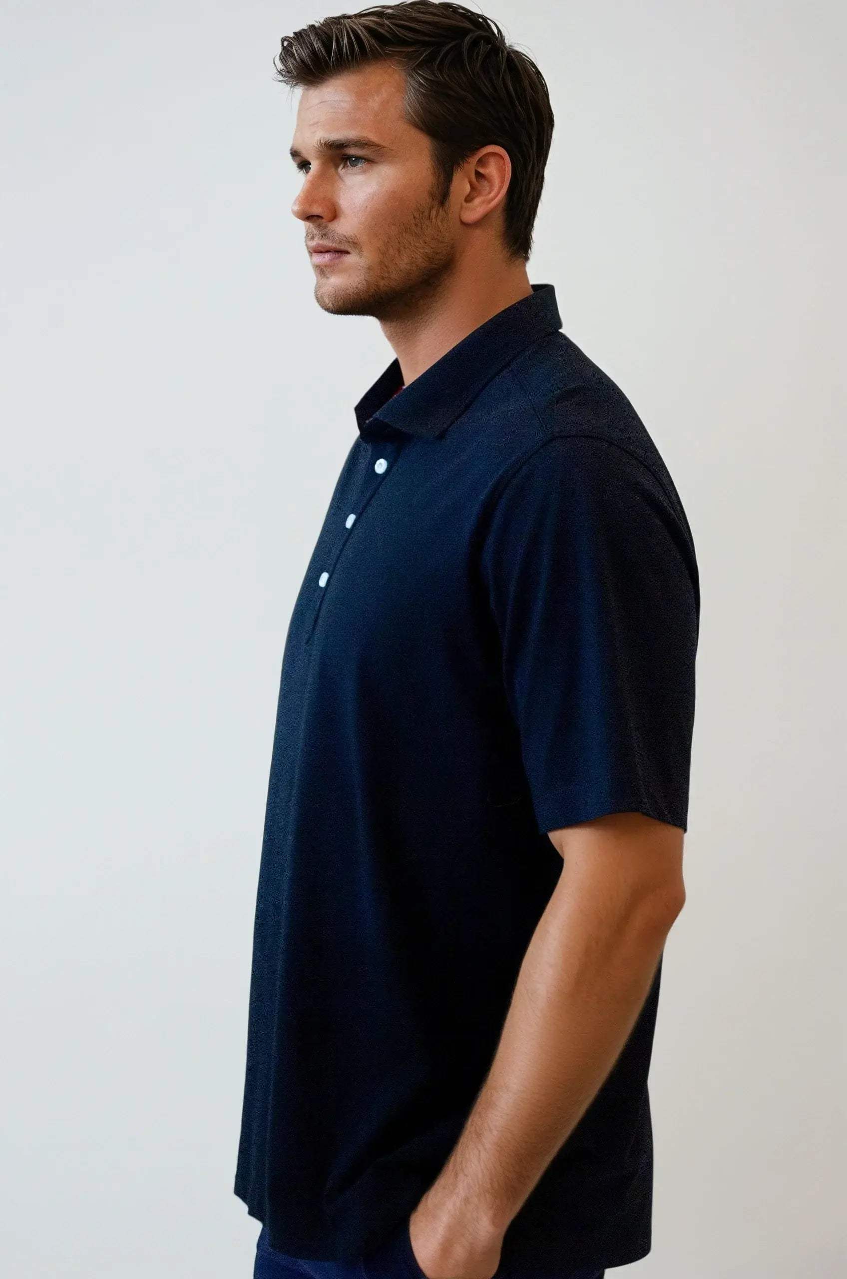 Buki Cinqo Polo 2-Pack - White/Black - Buki - Flyclothing LLC