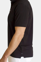 Coolest Polo Tech Shirt - Black - Buki - Flyclothing LLC