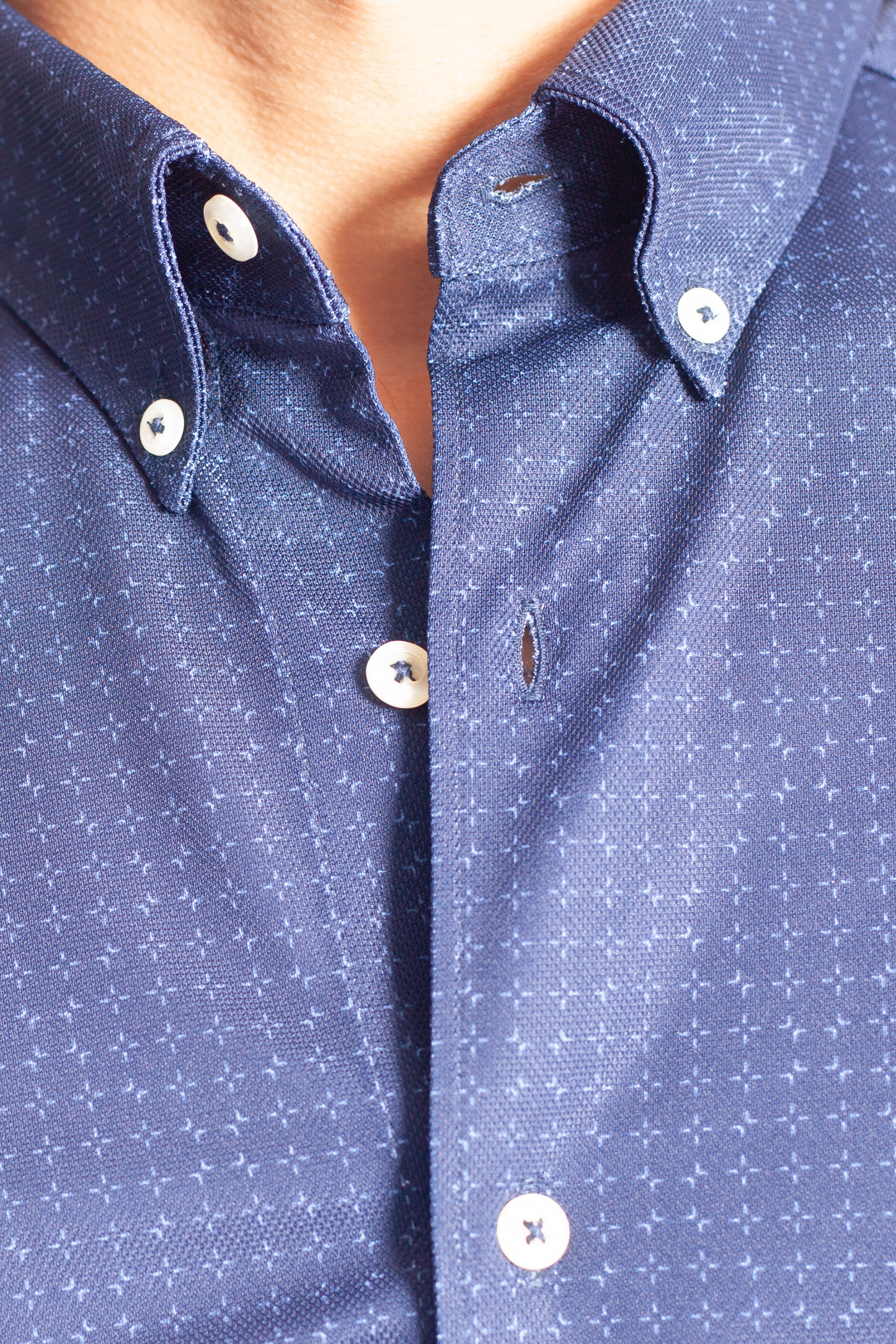 Kensington Long Sleeve Button-Down Tech Shirt - Buki - Flyclothing LLC